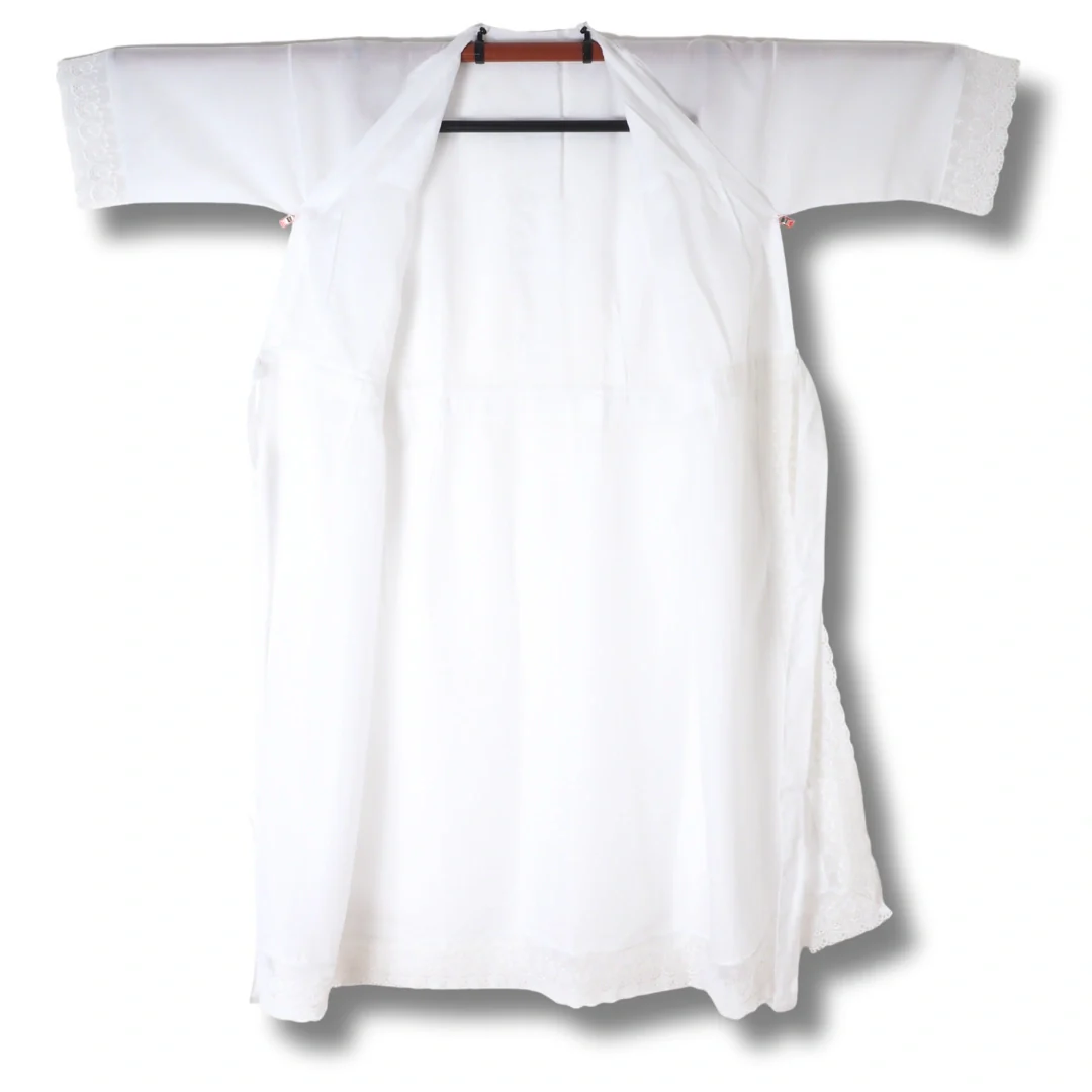 Damen Surippu weiß M – Unterkimono - Image 3
