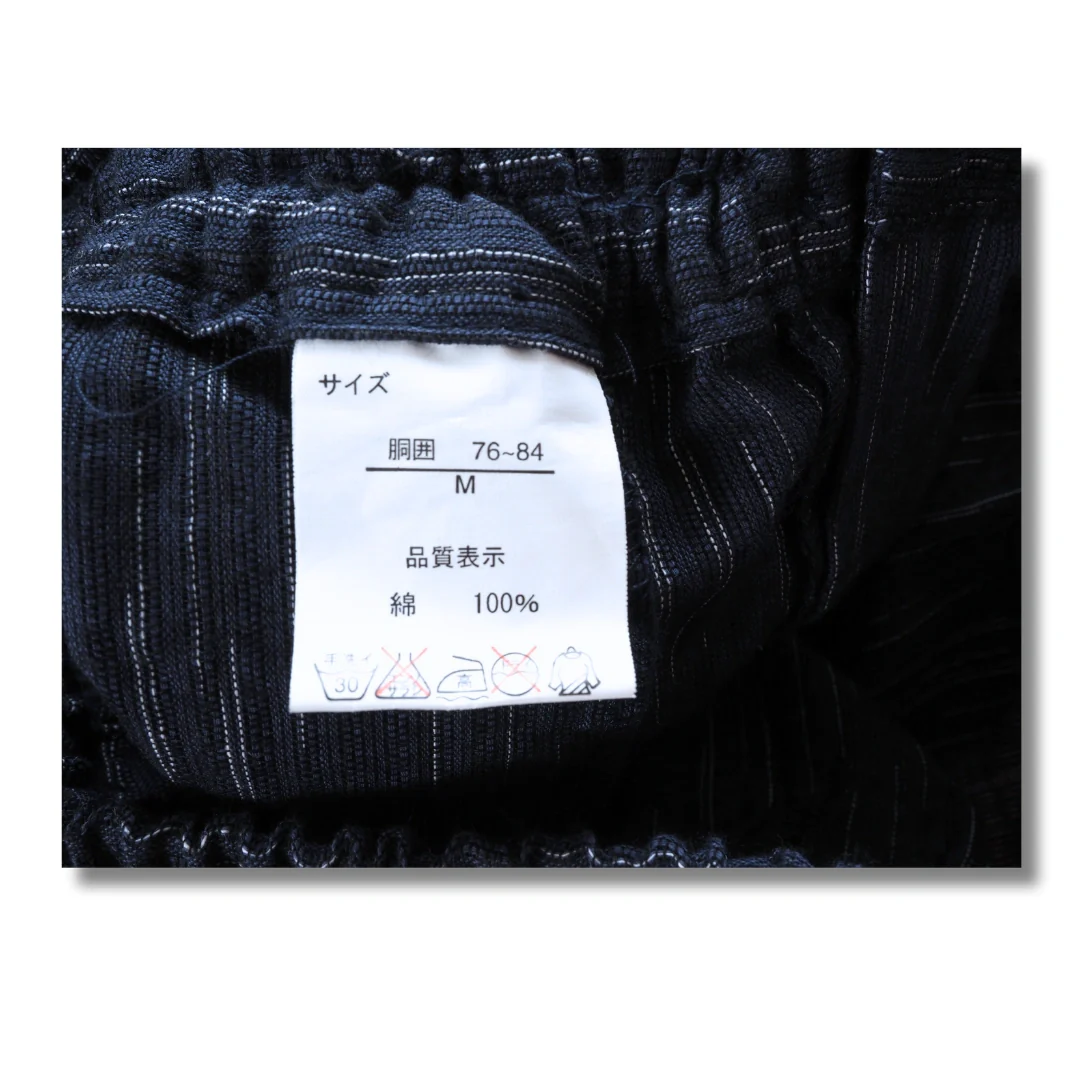 Herren Jinbei Dunkelblau - Image 13