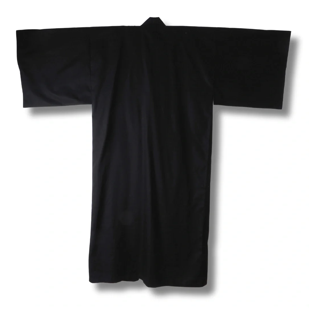 Herren Kimono Schwarz - Image 5