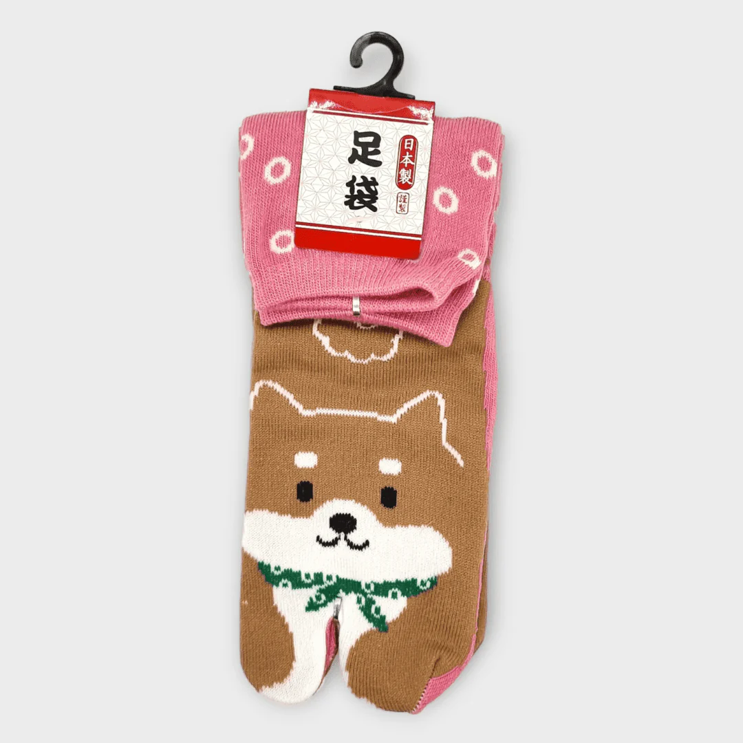japanische Tabi Socken Zehensocken  Shiba Inu 36-39 - Image 3