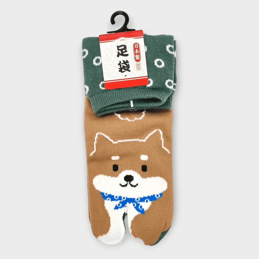japanische Tabi Socken Zehensocken  Shiba Inu 36-39 - Image 4