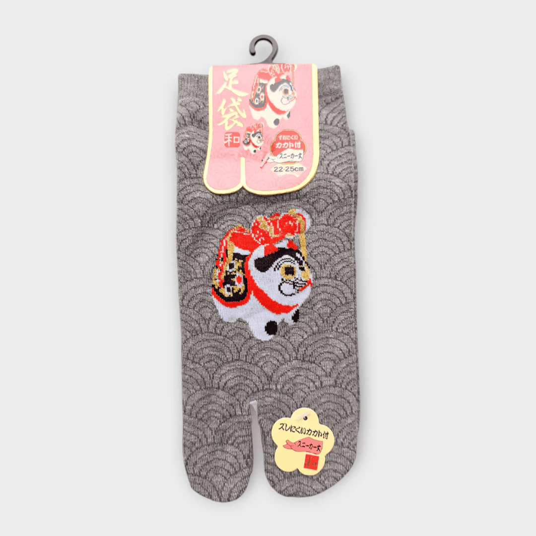 Kurze Tabi Socken Zehensocken Inu Hariko 36-39 - Image 7