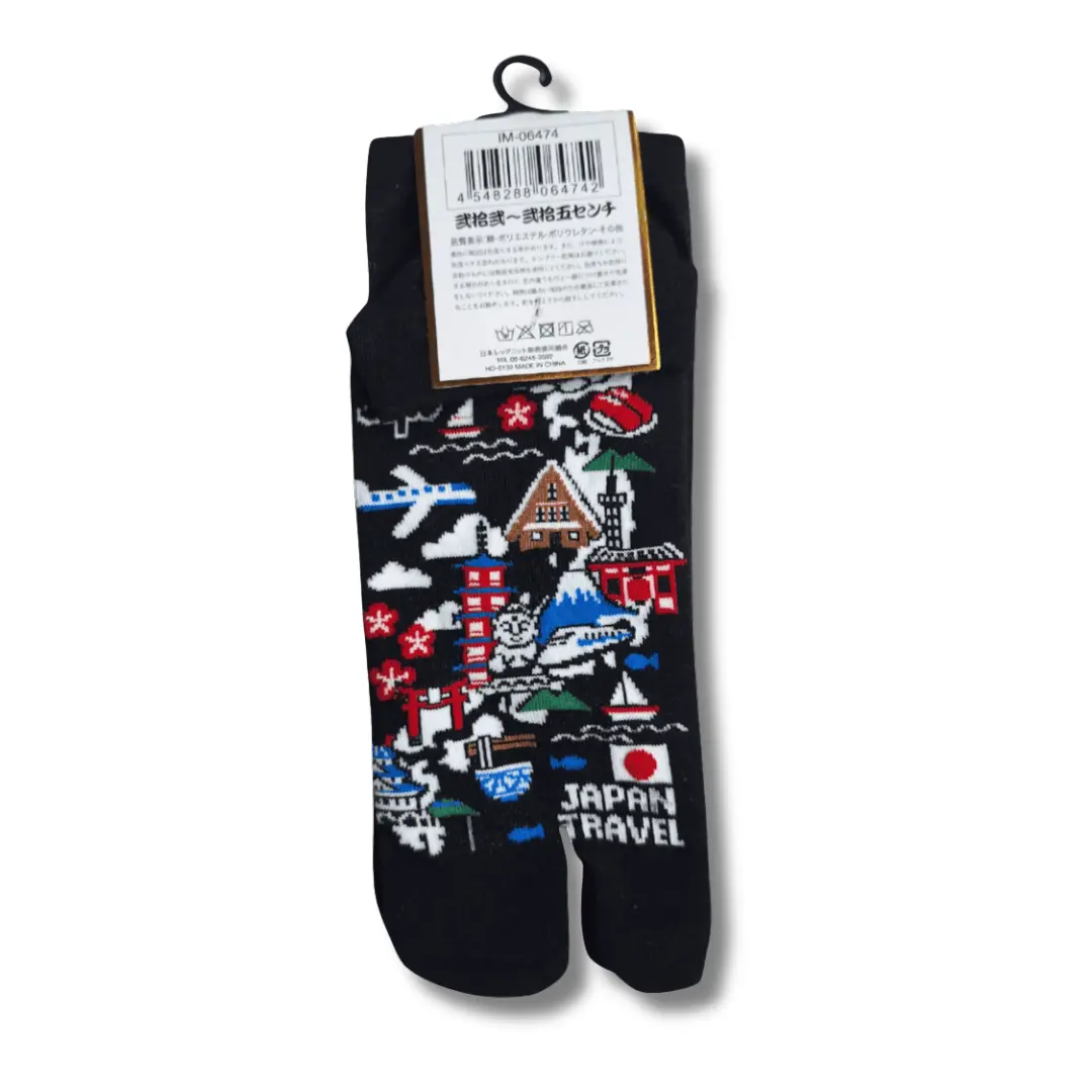 Kurze Tabi Socken Zehensocken Japan Karte 36-39 - Image 10