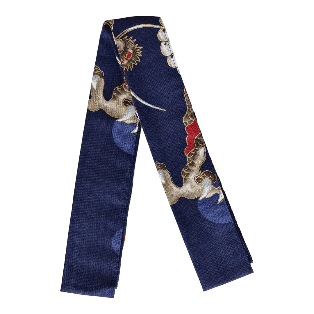 Plus Size Yukata Herren Drache und Fuji inkl. Obi - Image 15