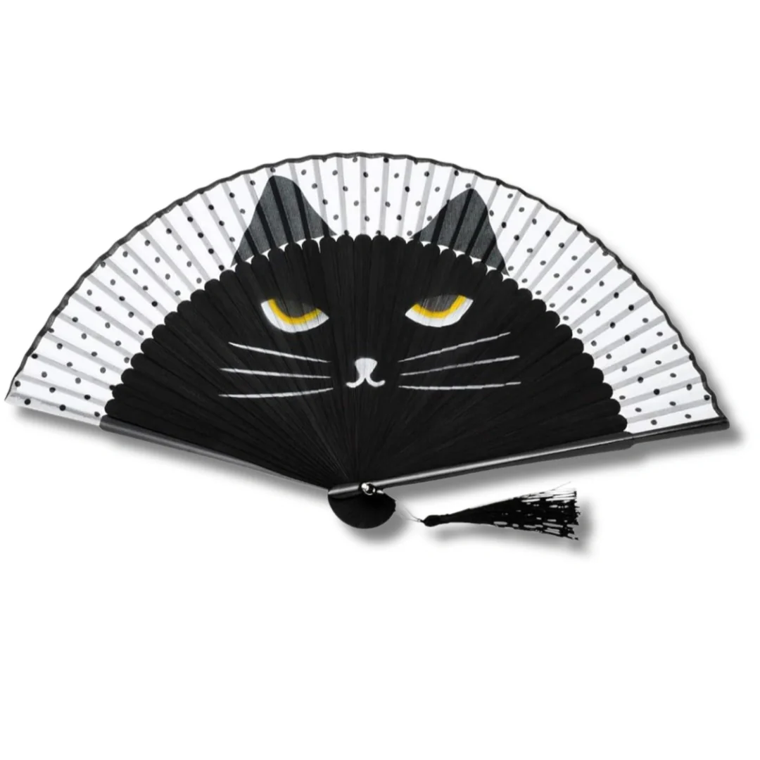 Sensu Fächer Katzenmuster