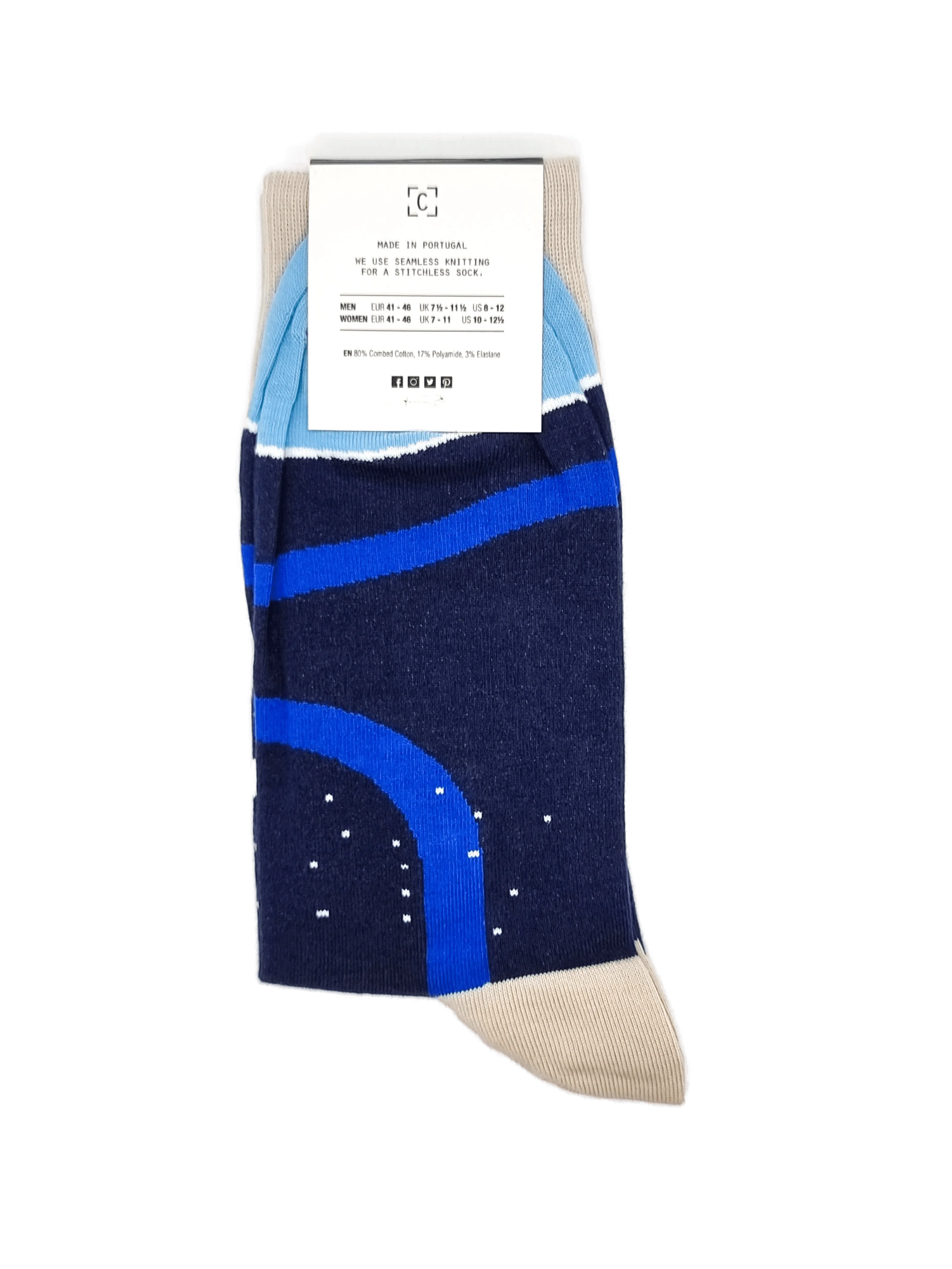 Socken Katsushika Hokusai die große Welle 36-40 / 41-46 - Image 4