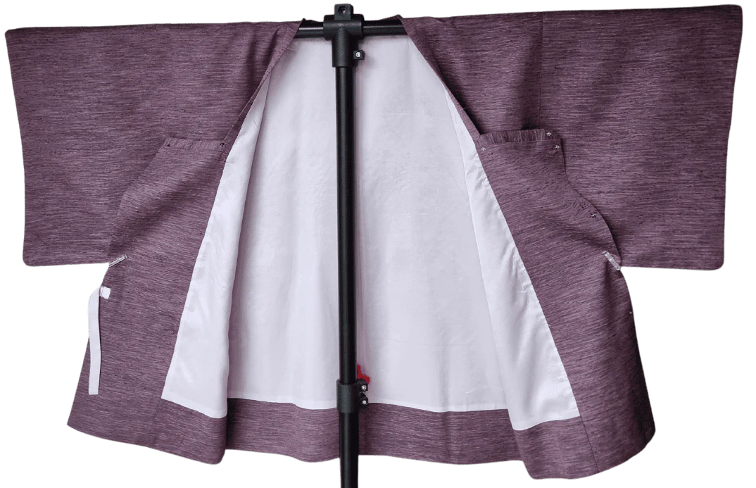 Vintage Damen Haori Michiyuki Lila - Image 4